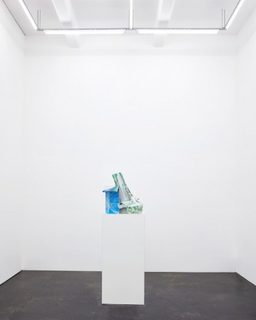 Jan De Cock, Abstract Capitalism with Blue Barn, 2016, Office Baroque