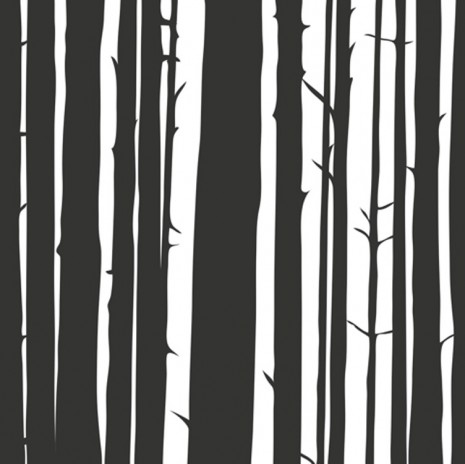 Julian Opie, Pine forest. 4., 2014, Lisson Gallery