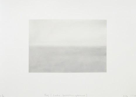 Spencer Finch, Fog (Lake Wononscopomac), 2016, Lisson Gallery
