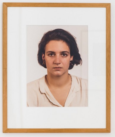 Thomas Ruff, Porträt (M. Baer), 1987, Mai 36 Galerie