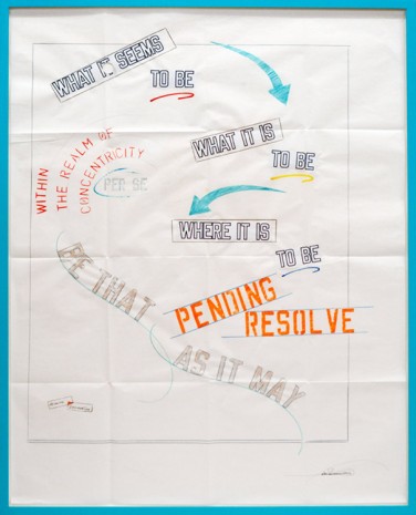 Lawrence Weiner, Untitled, 2012 , Mai 36 Galerie