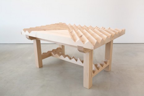 Susumu Koshimizu, Working Table - Sliced Surface, 2016 , Blum & Poe