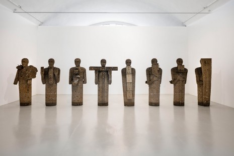 Mimmo Paladino, Testimoni, 2009, Galleria Christian Stein