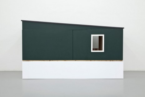 Fredrik Værslev, Untitled (Black green), 2016 , Giò Marconi