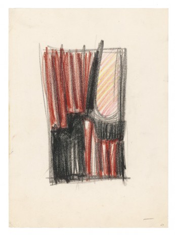 Nicola Carrino, Progetto Spazio chiuso (Realtà n. 1), 1959, A arte Invernizzi