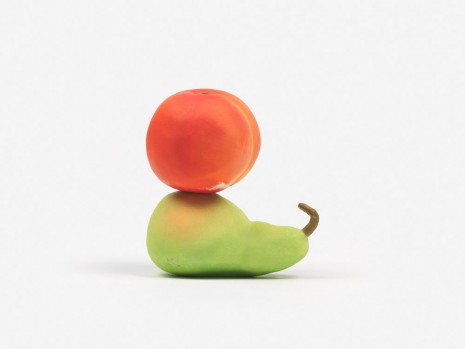 Urs Fischer, Peach and Pear, 2016, MASSIMODECARLO