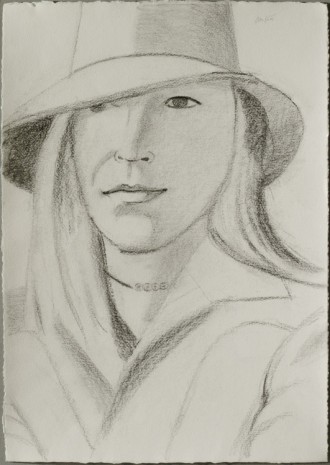 Alex Katz, Lady in hat, 2003 , Monica De Cardenas
