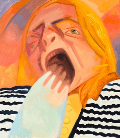 Dana Schutz, Yawn 2, 2012, Petzel Gallery