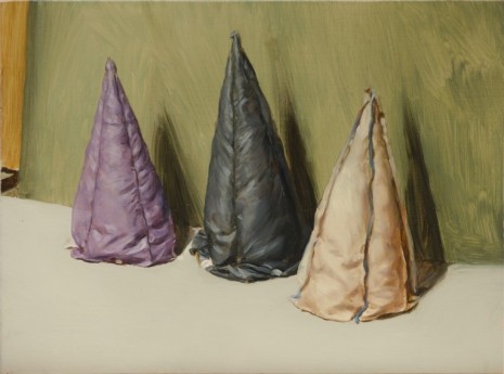 Michaël Borremans, Coloured Cones, Zeno X Gallery