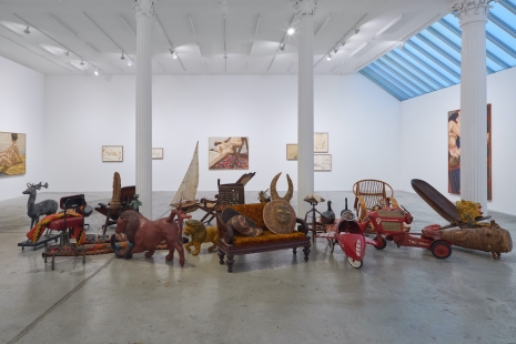 Philip Pearlstein, Figures, props, objects and other things, Bortolami Gallery