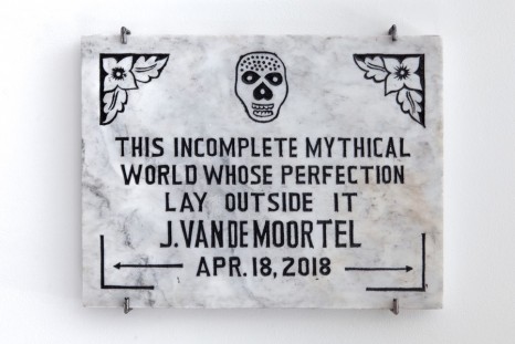 Joris Van de Moortel, This incomplete mythical world whose perfection lay outside it, Galerie Nathalie Obadia